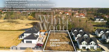 Zaciszna działka z mpzp wśród nowej zabudowy