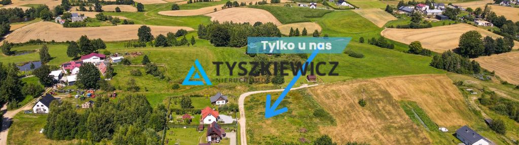 Niezwykle malowniczo położona działka w barwiku