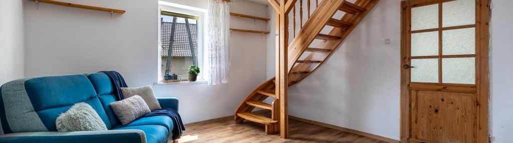 2-poziomowe mieszkanie z ogródkiem i garażem