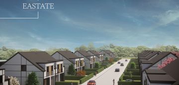 Osiedle zielona polana bliźniak, tarasem igarażem,