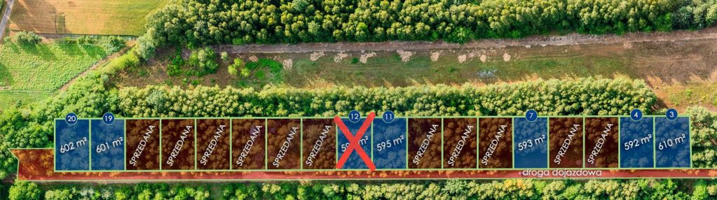 Ostatnie 7 działek z pozwoleniem na budowę domu