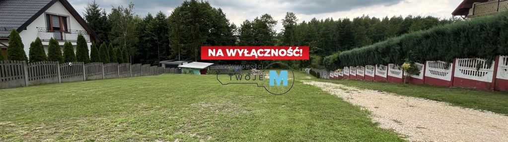 Działka budowlana ze strumykiem