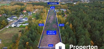 Działka budowlana 7 677 m² |ostrów mazowiecka | mpzp |otoczenie lasów
