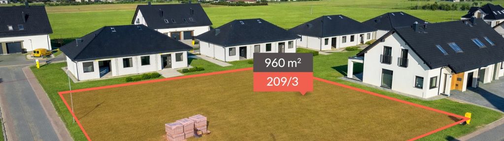 Idealne miejsce pod budowę domu marzeń-głobino