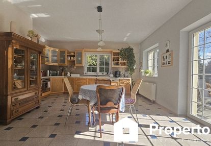 Do zamieszkania duży dom z sauną przy miedwiu