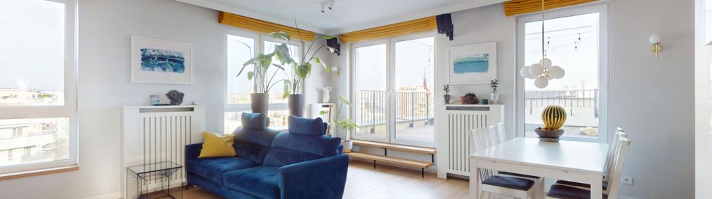Luksusowy apartament(115m2) taras, widok, gocław
