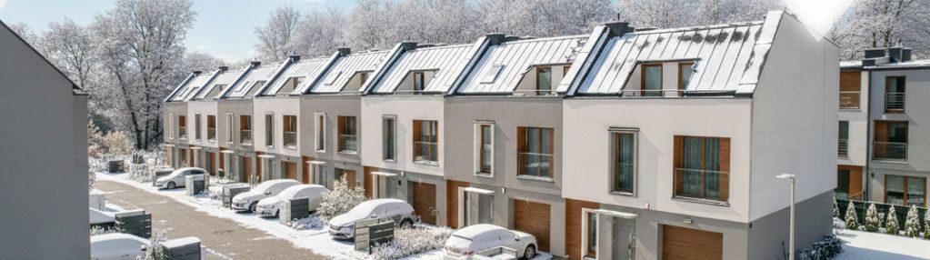 Nowoczesny segment 183 m2_garaż_ogródek_łomianki