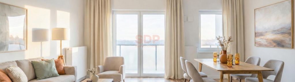 Apartament na browarach wrocławskich z tarasem i widokiem na rzekę