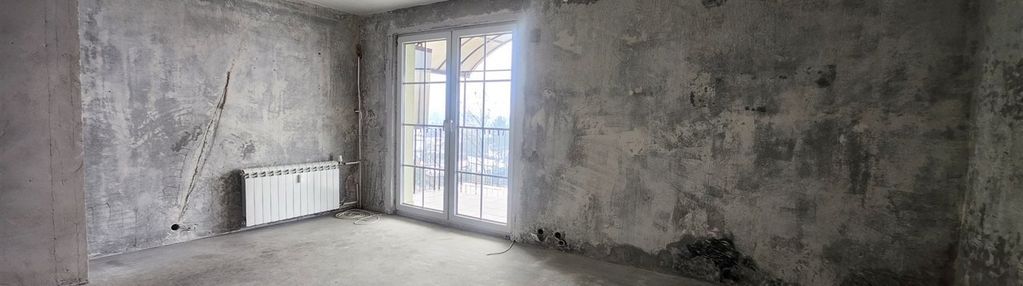 Bieruń, mieszkanie z dużym balkonem do wykończenia