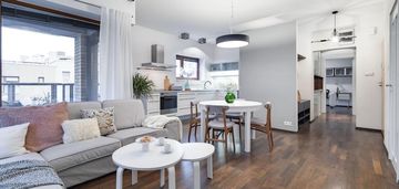 Apartament w eko parku - taras, garaż, komórka