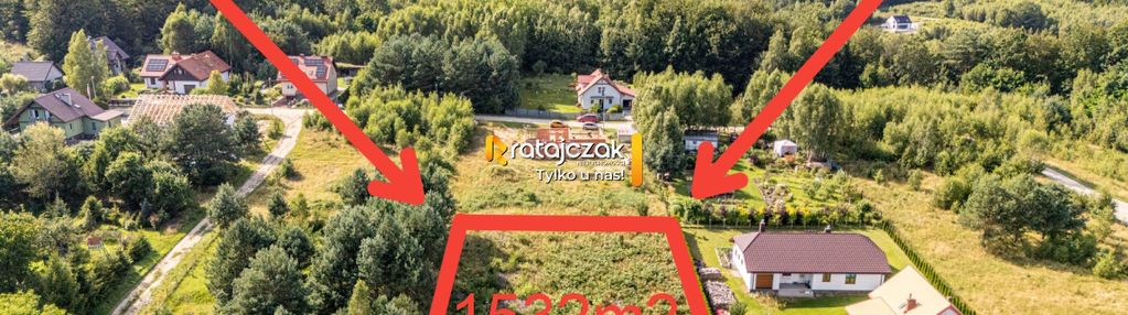 Działka budowlana | gościcino | z widokiem na las