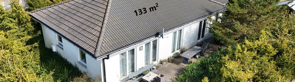 Dom 133m2 boho-azyl w zbychowie 1513m2 działka