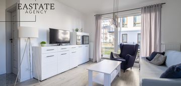 Dwupokojowe mieszkanie z ogrodem i parkingiem