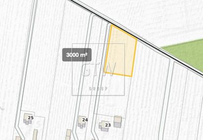 Działka 3000m2 podole