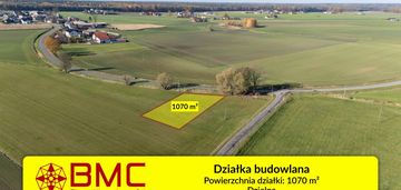 Działka budowlana 1070m2 dzielna