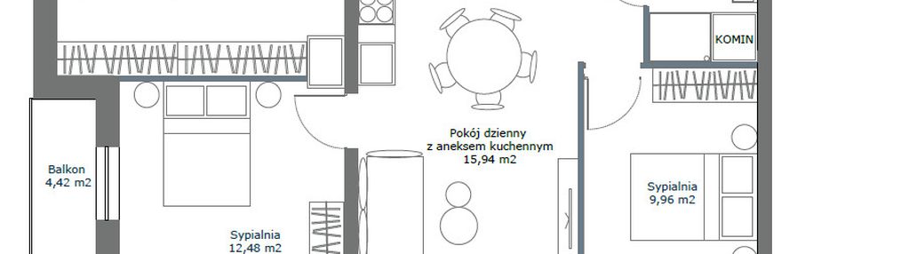 Mieszkanie 3 pokojowe gdańsk ul. madalińskiego