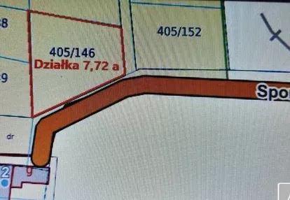 Działka na sprzedaż 772m2