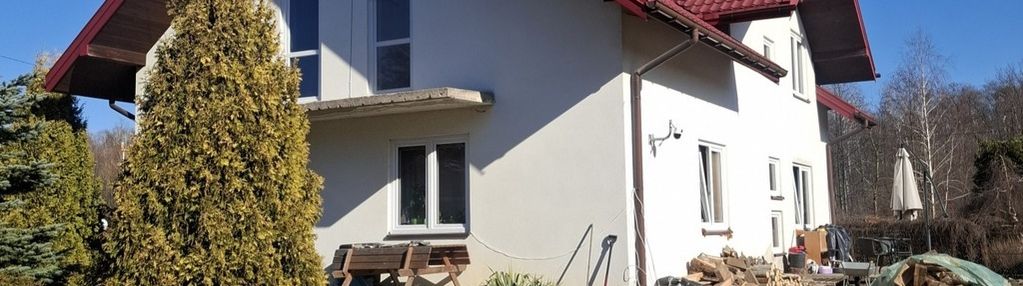 Dom i działki budowlane przy lesie