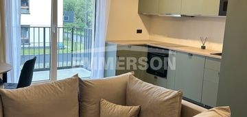 40 m², balkon, parking, nowe, mokotów