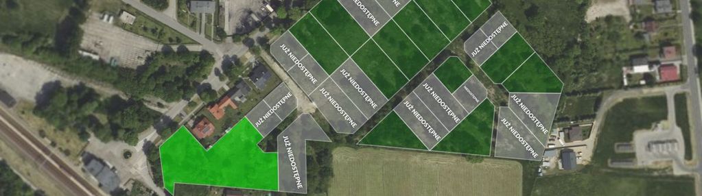 Działka usługowa 3954 m2 koszęcin