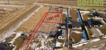 Działka budowlana / 1291m2 / cegielnia gm. mstów