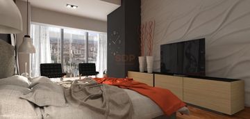 Unikatowy, przestronny apartament na 45. piętrze sky tower