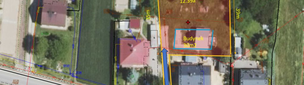 Działka budowlana 12.39a- tyczyn