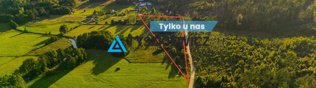 Przepiękna działka z widokiem na rzekę słupię.