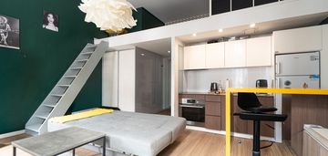 28m² z antresolą | stare podgórze | pl. boh. getta