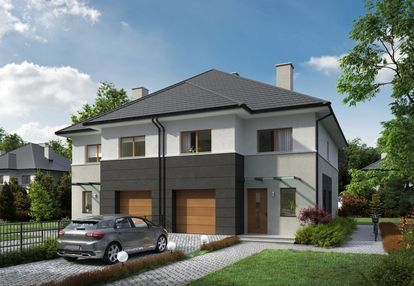 Domy w zabudowie bliźniaczej "nowe jankowo"