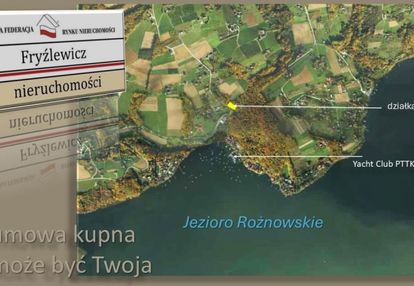 Tania działka nad jeziorem
