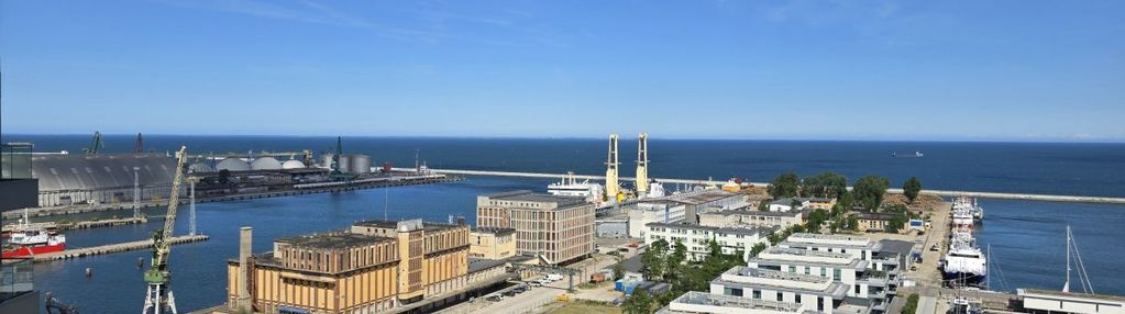 Gdynia luksusowy apartament w sea towers, 2balkony