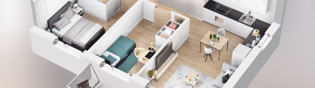 Nowoczesne 3-pokojowe mieszkanie | gotowe!