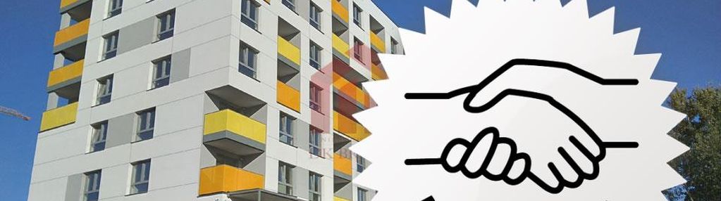 Gotowe 3 pokoje z balkonem 14m2 dwustronne