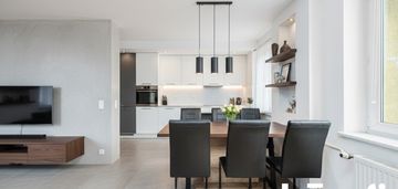 Dwupiętrowe mieszkanie rydygiera