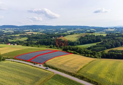 Widokowa, wysoko połozona działka, na szczycie