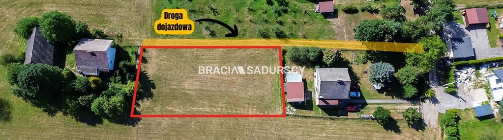 Budowlana 10,5 ara | radziszów | 15 km od krakowa
