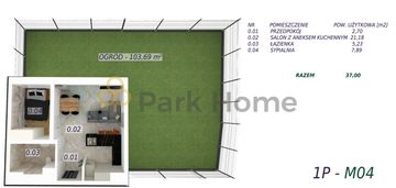 Dwa pokoje z dużym ogródkiem rydzyna