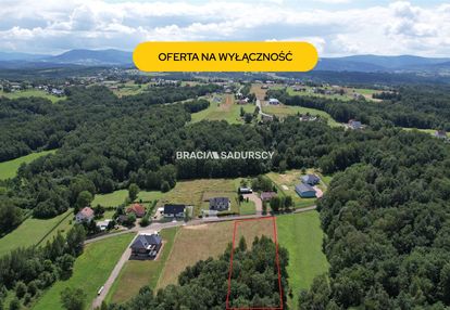 Klimatyczna działka budowlano-leśna w sieprawiu