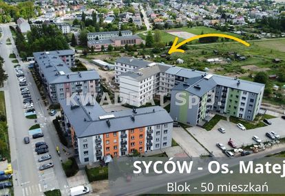 Mieszkanie o pow. 64,29 m2 - syców os. matejki