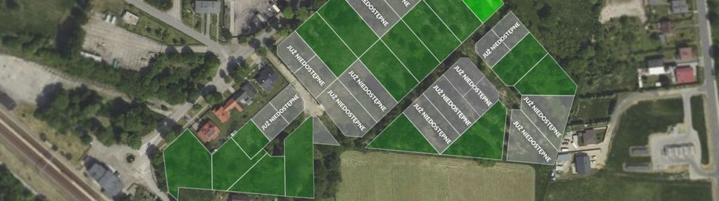 Działka budowlana koszęcin ul. słowików 1099m2