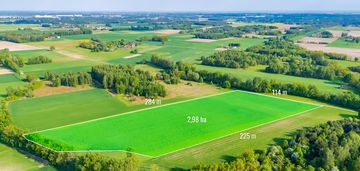 Malownicza działka rolna 2,98 ha gmina kampinos