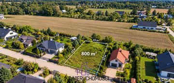 Działka ślepa uliczka  |  800 m² | mpzp 17