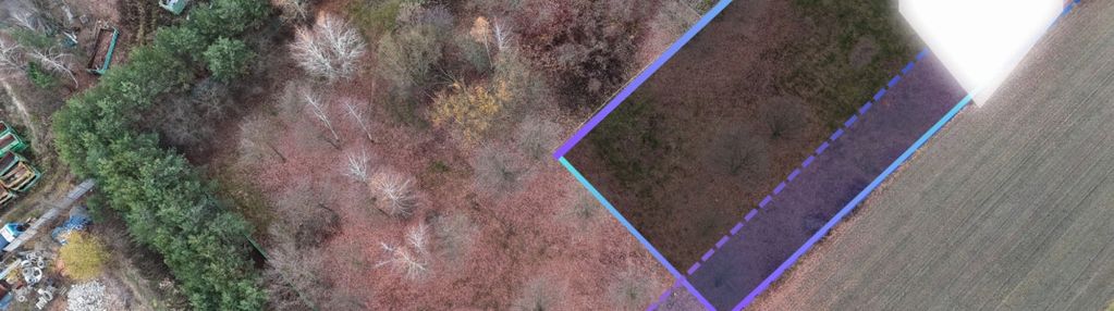 Działka budowlana 1700m2 / mpzp / kolonia