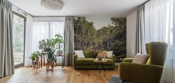 Przestronne 3 pokoje z ogródkiem | garnizon |