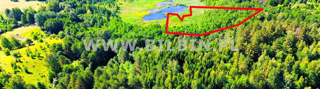 Działka blisko miasta, jezior, 500 m od plaży !