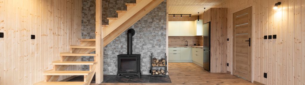 Nowy dom całoroczny 81,54 m² | 150 m od jeziora | kaszuby