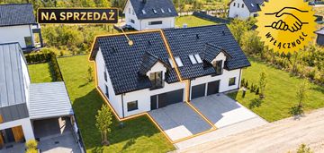 Dom w zabudowie bliźniaczej stan deweloperski wołczkowo, ul. astrowa