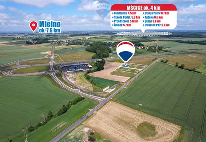 Działka dobre, nr 26/23 – 1000 m² – 89 000 zł