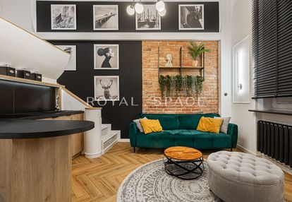 Loftowy apartament w sercu warszawy